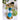 LX INDIA Sand Timers Blue NORVILLE® Wooden and Brass Sand Timer , Size- Small