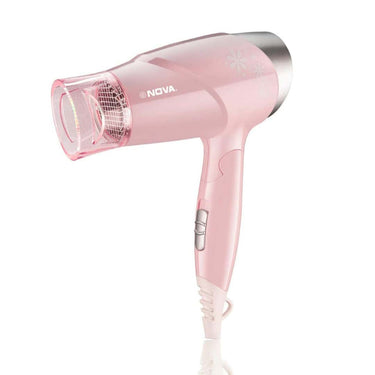 LXINDIA Dryer Nova NHP 8202 Premium 1400 Watts Hair Dryer for Women (Pink)