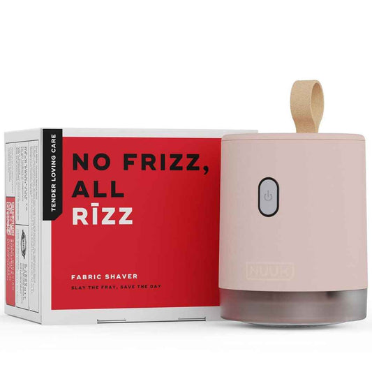 LX INDIA electric lint remover Chic Rose NUUK RIZZ Rechargeable Lint Remover for Clothes with FREE Storage Pouch