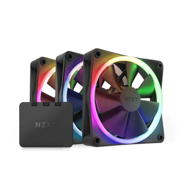 LXINDIA Case Fan NZXT F120 RGB Triple Pack (Black)