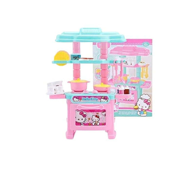 LXINDIA Toys OANGO Mini Plastic Kitchen Set for Girls 47 pcs