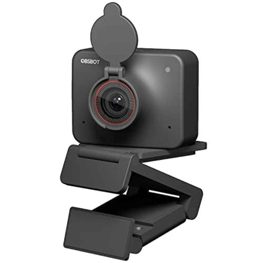 LX INDIA Webcam OBSBOT Meet AI-Powered 4K Webcam (Meet Black)