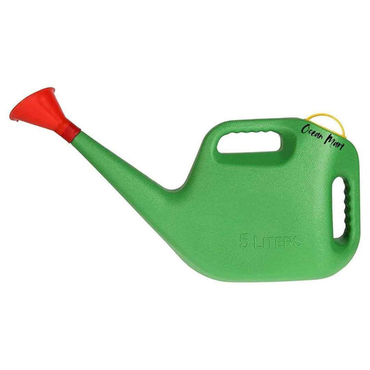 LX INDIA Spray Pump Ocean Mart Watering Can - Green (5L) | Garden Water Can with Built-in Sprayer