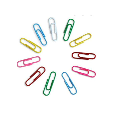 LXINDIA desk essential ODDY 200 Clips Gem Clips (Pack of 2)