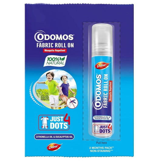 LX INDIA Mosquito Repellent Fabric-Roll on Odomos Mosquito Repellant Fabric Roll On - 8ml Pediatrician Certified & Clinically Tested (Pack of 1)