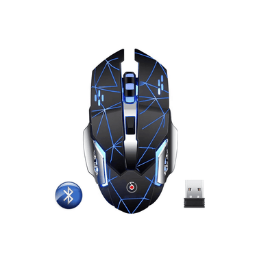 LXINDIA Mice Offbeat wireless Gaming Mouse (Black)