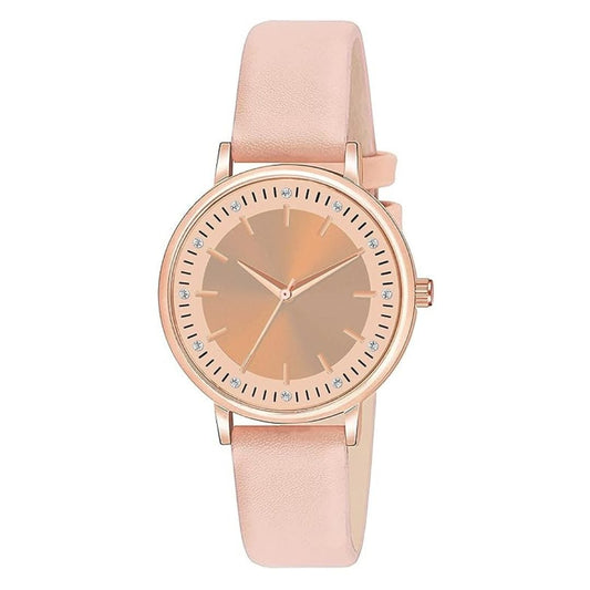 LX INDIA Watch for Women Beige ON TIME OCTUS Analog Girl's and Women's Watch Multi-Colored Strap