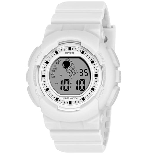 LX INDIA Digital Watch White ON TIME OCTUS Digital Boy's and Girl's Watch DIGITAL