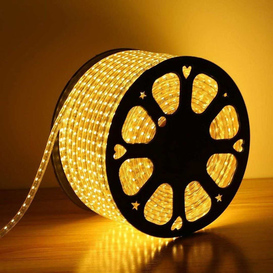 LX INDIA light One94Store 22 Meter LED Rope Light – 2835 LED 120 LEDs/M Waterproof Decorative Strip Light for Ceiling Cove, Diwali,