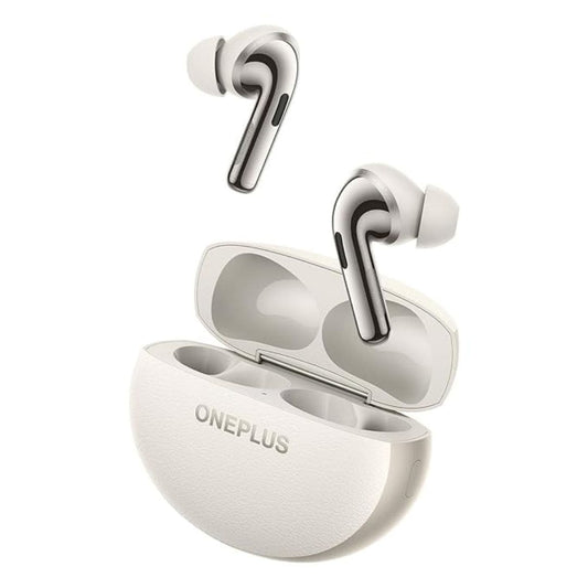 LX INDIA Earbuds OnePlus Buds Pro 3 Bluetooth TWS in-Earbuds Dual Drivers (Lunar Radiance)