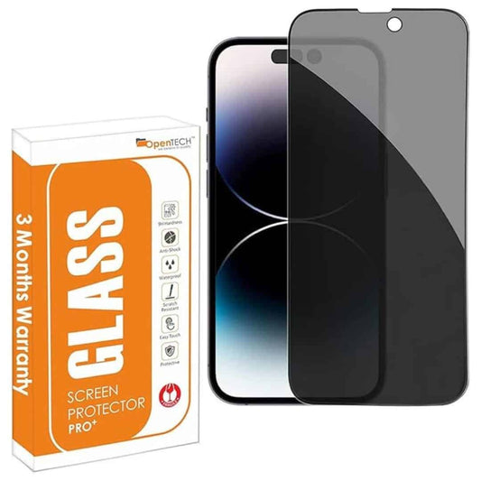 LXINDIA Screen Guard OpenTech Privacy Screen Protector Compatible For Iphone 14 Pro