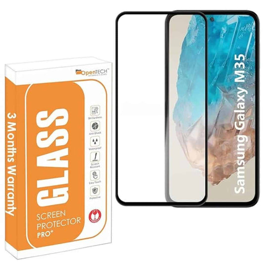 LXINDIA Screen Guard OpenTech Tempered Glass Screen Protector Compatible For Samsung Galaxy M35 5G (6.6 Inches)