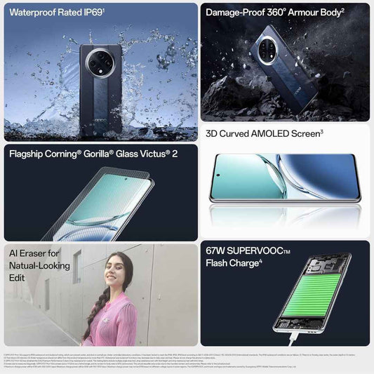 LX INDIA Mobile Phones OPPO F27 Pro+ 5G (8GB RAM, 128GB Storage)