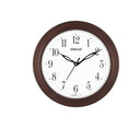 LXINDIA Clock Oreva Plastic Wooden Look Designer Analog Wall Clock