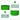 LX INDIA Grow Bags Oriley Grow Bag Heavy Duty HDPE Plants (Green, Round Without Handle, 250 GSM 18 x 18 inch Pack of 5)