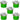 LX INDIA Grow Bags Oriley Grow Bag Heavy Duty HDPE Plants (Green, Round Without Handle, 250 GSM 18 x 18 inch Pack of 5)