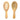 LXINDIA Brushes OROSSENTIALS Brush with bamboo bristlesWooden Hair Brush for Women &amp; Men Pack of 2