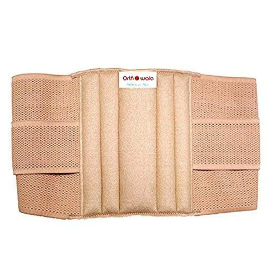 LX INDIA Back pain belts Orthowala ™ Lumbar Support (LS) Waist Belt  4XL (55-60 Inches)