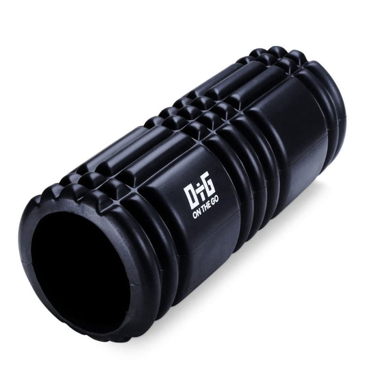 LX INDIA Foam Roller OtG ON THE GO Foam Roller Black