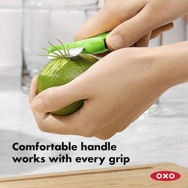 LXINDIA peeler OXO 11244200 Good Grips Citrus Peeler , Black