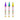 LXINDIA marker Oytra Paint Permanent Marker Pen (Purple Yellow Green)