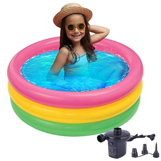 LX INDIA Swimming Pool P for Pogu Round Inflatable Swimming Pool 2 feet