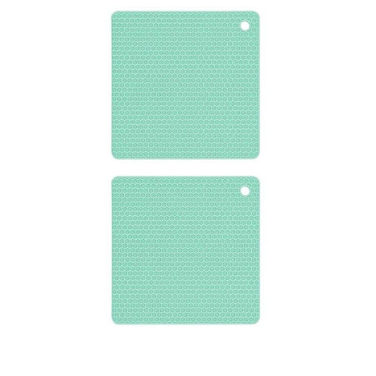 LXINDIA mats P-Plus International  Mats for Hot Pots (Pack of 2 Green)