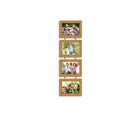 LXINDIA photo frame Painting Mantra Sythentic Wood Photo Frame (5 x 7 inch Gold)