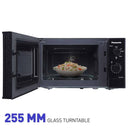 LXINDIA Microwave Ovan Panasonic 20 L Solo Microwave Oven (NN SM25JBFDG) Black