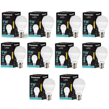 LXINDIA Bulb Panasonic 9 Watt LED Bulb (Pack of 10)