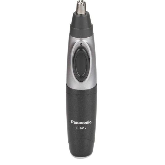 LX INDIA Trimmer Panasonic ER417K44B Cordless Nose and Hair Battery Operated Ergonomic Design Trimmer, Black