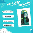 LXINDIA Swimming Kit PANFIKH Swimming Equipment Kit Bag for Adults and Kids Drawstring Backpack