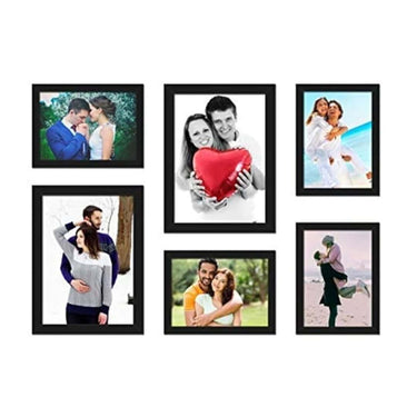 LXINDIA photo frame PAPER PLANE DESIGN Photo Frame Set Collage Home Decor pack of 6