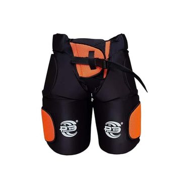 LXINDIA Hockey Kit PE Hockey Goalkeeping Shorts Padded Shorts Orange