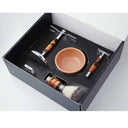 LXINDIA shaving set Pearl Shaving Complete Shaving Sets SRBB-72 (Orange)