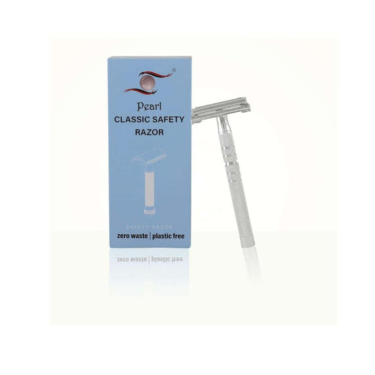 LXINDIA shaving set Pearl Shaving Double Edge Butterfly Safety Razor LS 01  (Chrome)