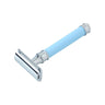 LXINDIA shaving razor Pearl Shaving Double Edge Safety Razor A 141 (Close comb Light Blue)