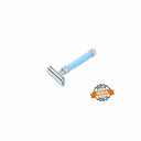 LXINDIA shaving razor Pearl Shaving Double Edge Safety Razor A 141 (Close comb Light Blue)