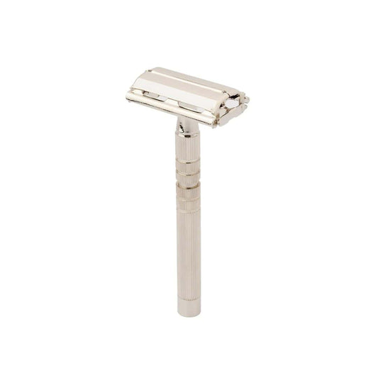 LXINDIA shaving razor PEARL Unisex Shaving Double Edge Butterfly Safety Razor Ls 01 (Nickle)