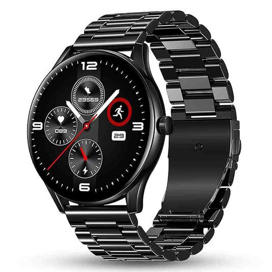 LX INDIA Smart Watch Pebble Cosmos Bold Pro Metal Black Smart Watch