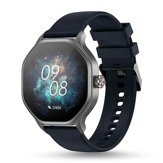 LX INDIA Smart Watch Black Pebble Hive 1.39" Octa Display Smartwatch