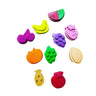 LX INDIA Crayons Peekado crayons Fruit Crayon set of 8