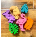 LX INDIA Crayons Peekado crayons Jumbo Bird set of 6