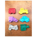 LX INDIA Crayons Peekado crayons Jumbo Vehicles set of 6