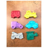 LX INDIA Crayons Peekado crayons Jumbo Vehicles set of 6