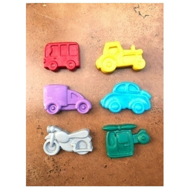 LX INDIA Crayons Peekado crayons Jumbo Vehicles set of 6