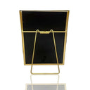 LXINDIA photo frame Penny Wise Trending Slim Gold Metal Photo Frame Classy Looking Desk Accessory  4x6 Inches