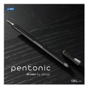 LXINDIA Pens Pentonic Gel Pen Blue  Black Ink Set of 10 pack of 2