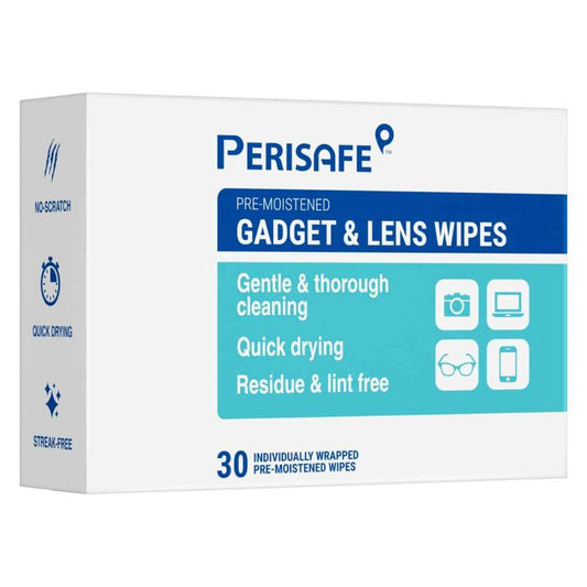 LX INDIA Mobile Cleaning Kit Perisafe Pre-Moistened Gadget & Cleaning Wipes ,  Lens Cleaner (Pack of 30 Wipes)