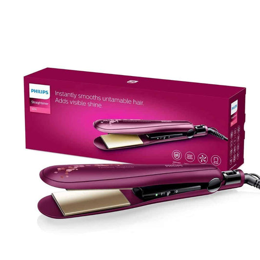 LXINDIA Straightener Philips BHS738/00 Kerashine Titanium Wide Plate Straightener